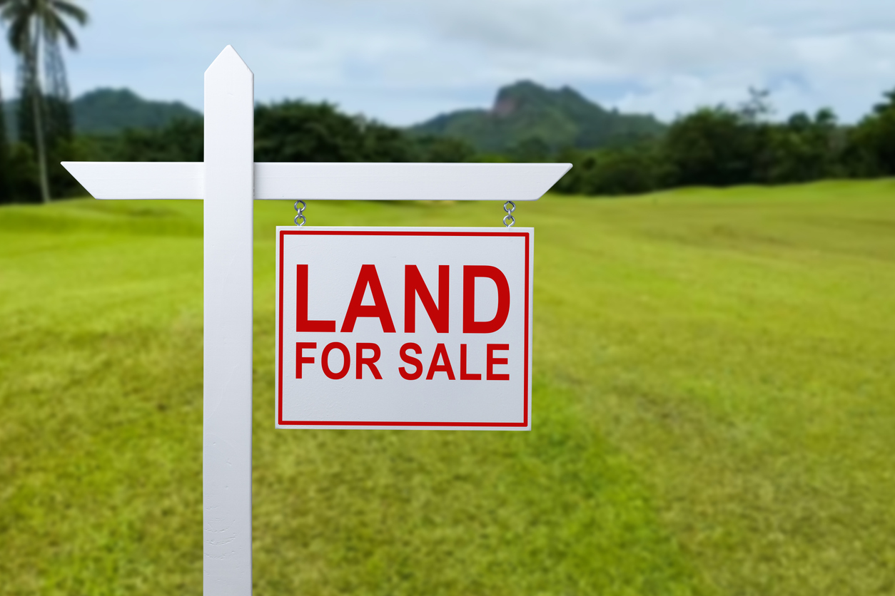 land for sale sign